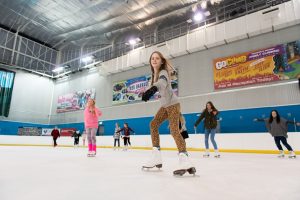 girls skating at billingham forum